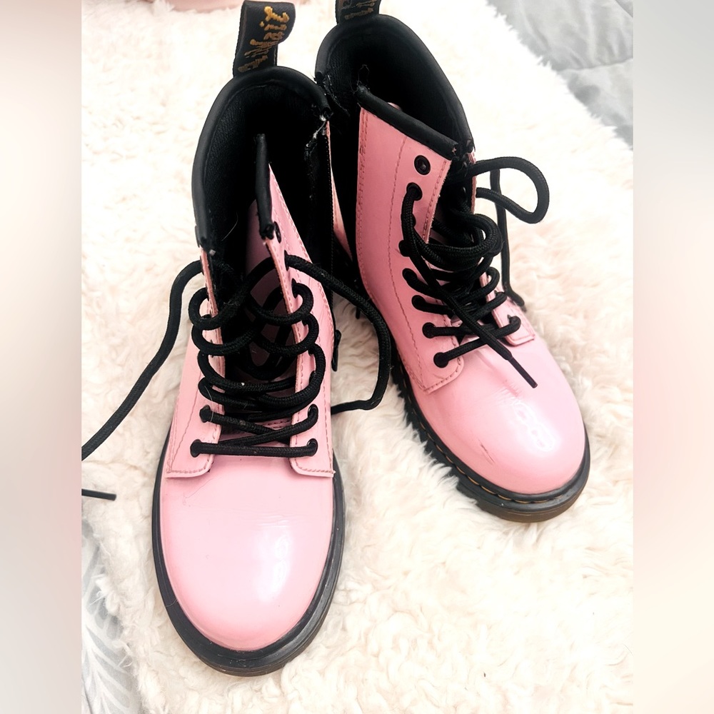 Pink Dr Martens boots SOLD